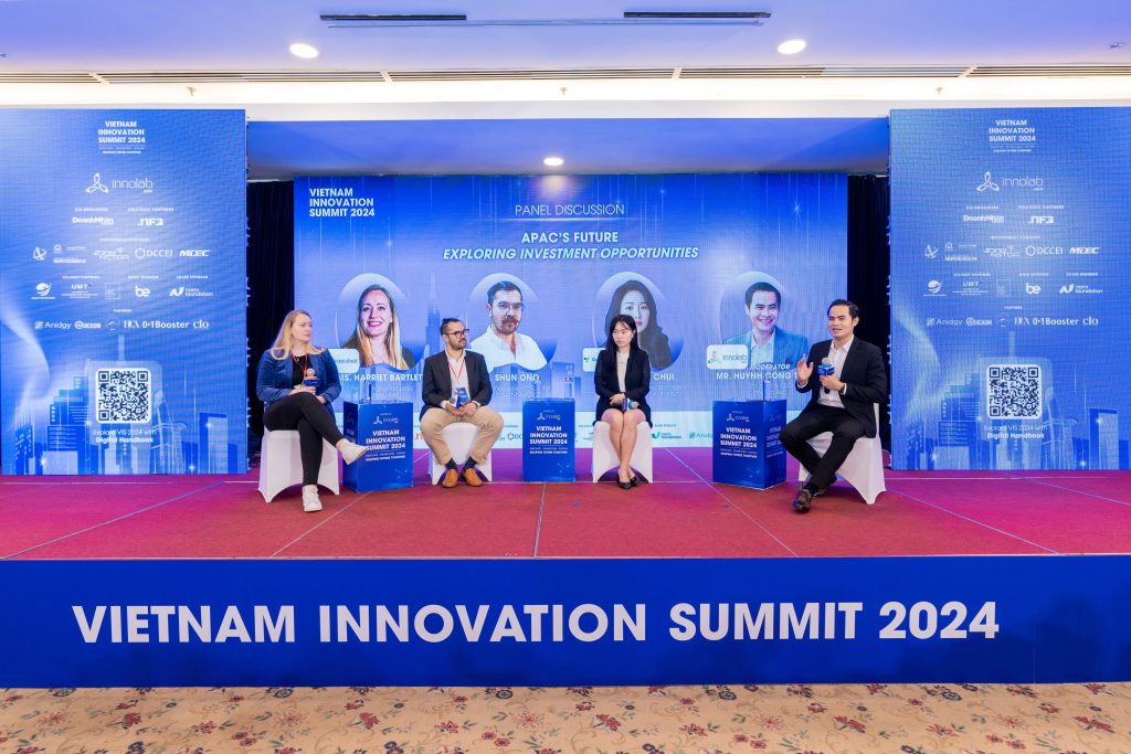 Breakthrough ideas being shared during the panel on investment and innovation in the APAC region